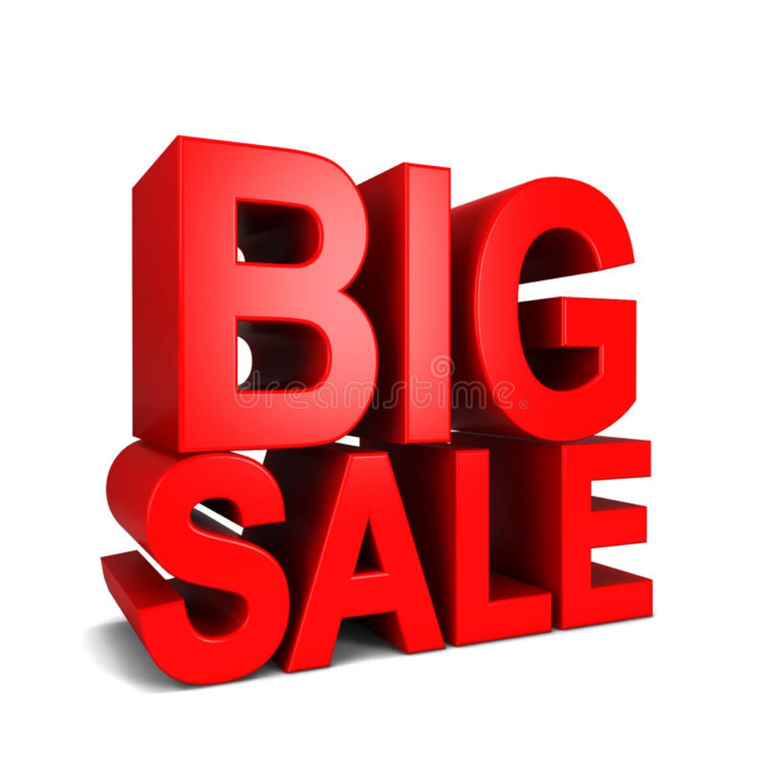 Big Sale Now!!! 50% Off On Everything