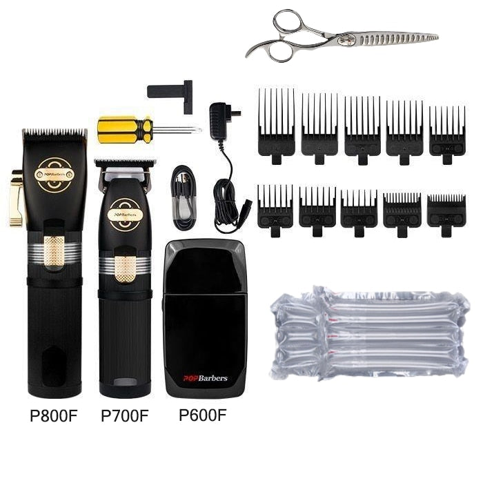 POP Barbershop Professional Hair Clipper Set - HAB - Hair And Beauty