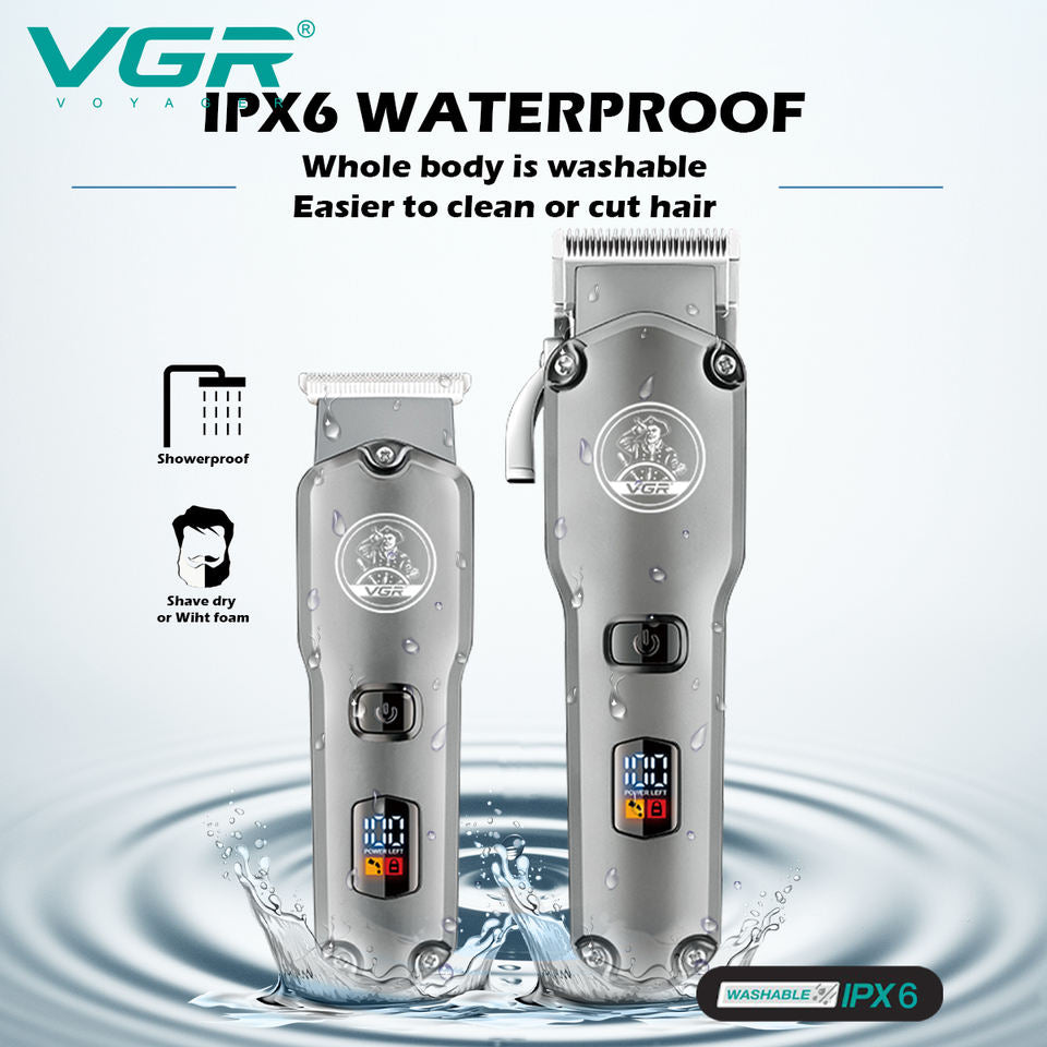 VGR Cordless Combo Kit Hair Trimmer - HAB - Hair And Beauty