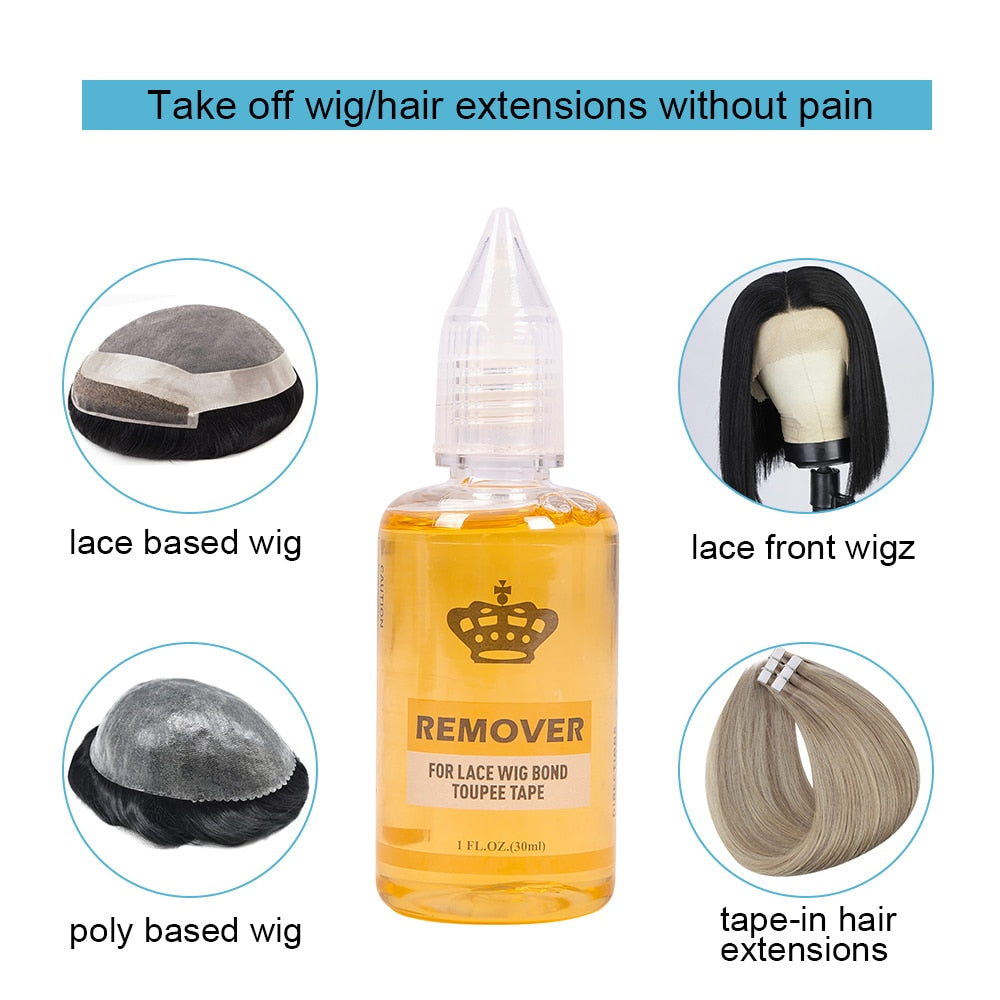 Lace Tint Spray Waterproof Lace Wig Glue For Lace Front Wig/Hair Glue Remover Wax Stick And Hair Band For Wig Glue Extra Hold - HAB - Hair And Beauty