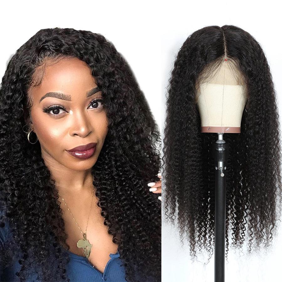 BeuMax Hairs Human Hair Wigs with 4x4 Lace Front Closure - 180% - HAB 