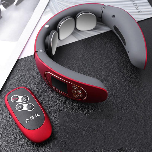 Portable Neck Massager (Red) - HAB 