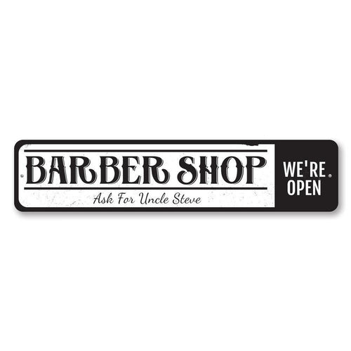 Vintage Barber Shop Sign - HAB 