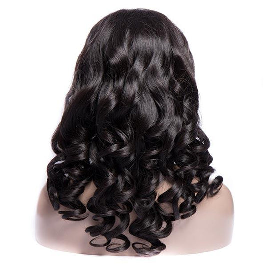 13x4 Loose wave Lace Front Human Hair Wigs - HAB 