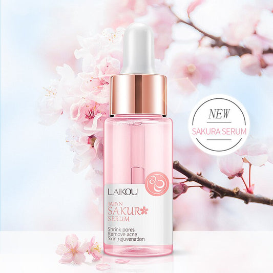 1PC Sakura Face Serum Shrink Pores Remove Acne - HAB 