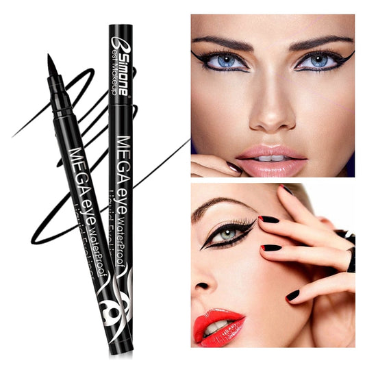 1PCS Black Eyeliner Pencil Waterproof Pen Quick - HAB 
