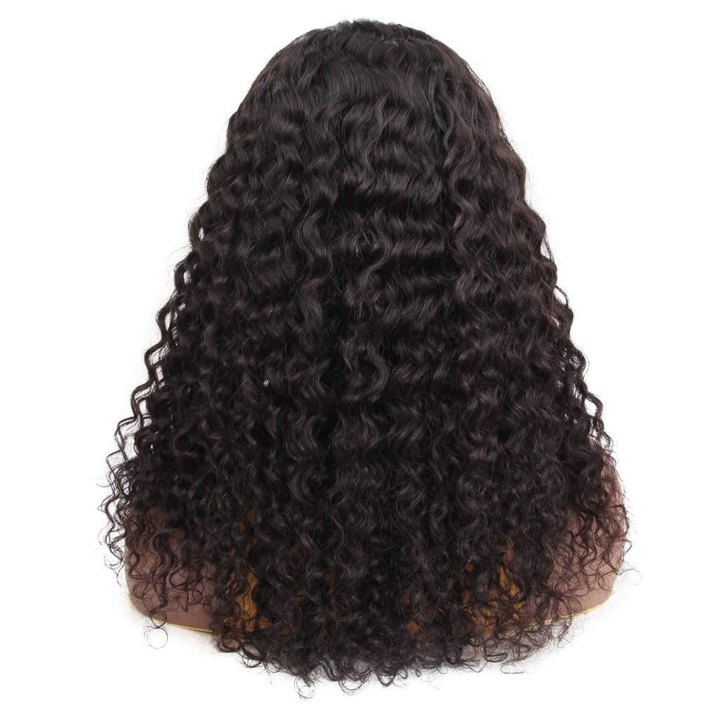 Deep wave U part Human Hair Wigs - HAB 