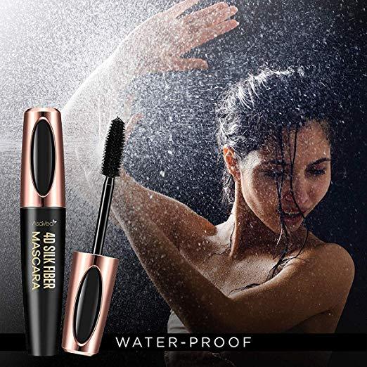 Thick Mascara Curling Make Up Waterproof (Black) - HAB 