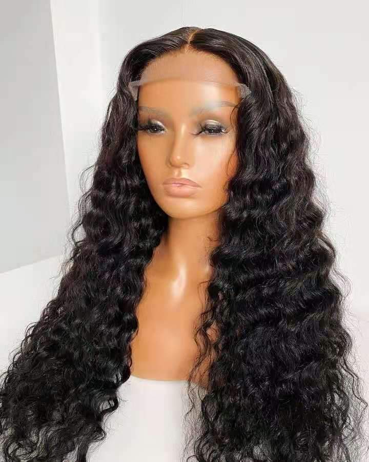 4x4 Deep Wave 5x5 Lace Closure 6x6 Wigs - HAB 