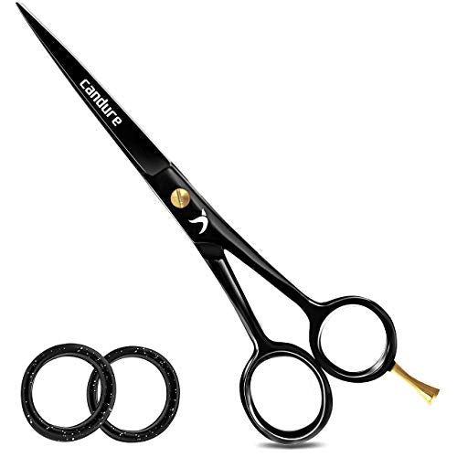 Candure Barber Hair Cutting Scissors/Shears (6 Inch) for Professionals - HAB 