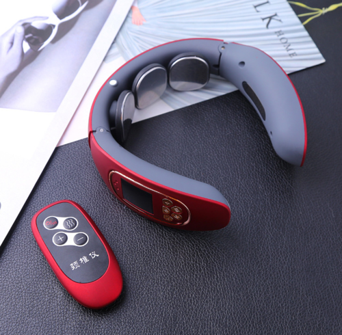 Portable Neck Massager (Red) - HAB 