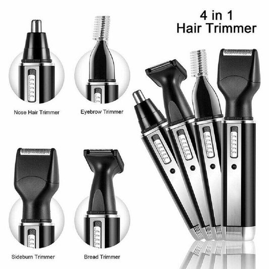 4 In 1 Electric Shaving Nose Ear Trimmer Safety Face Beard Care SP - HAB 