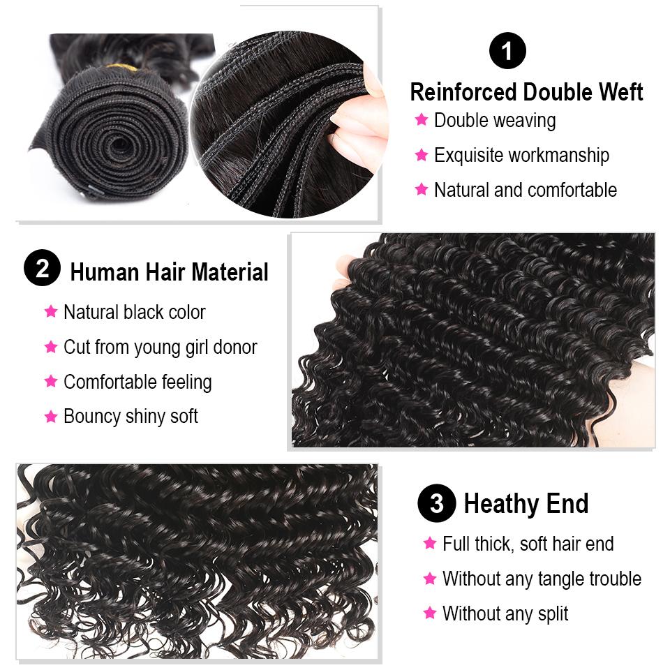 Jerry Curl 10A Grade 3/4 bundles with 13x4 Frontal - HAB 