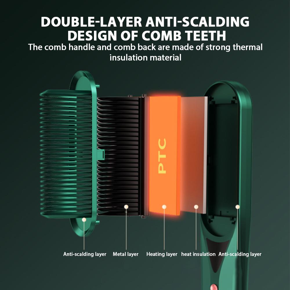 Electric Professional Anti-scalding Hair Curler Heated straightener SP - HAB 