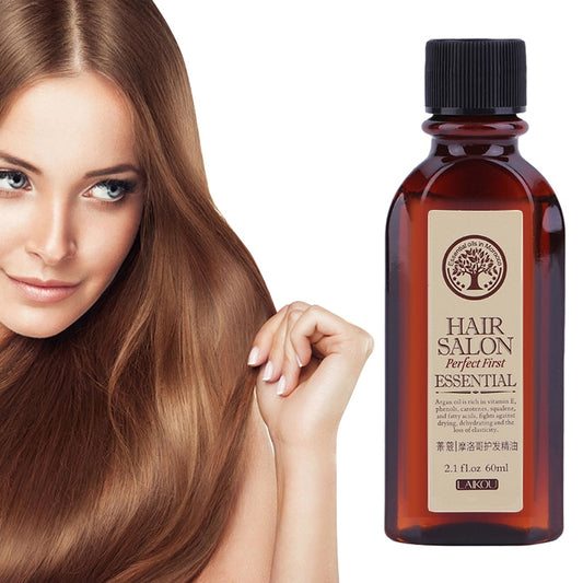 60ml Hair Care Essence Treatment Oil Argan Oil - HAB 