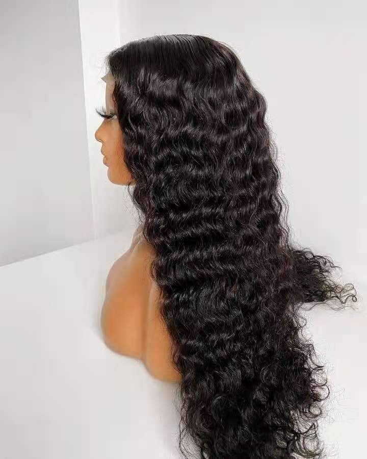 4x4 Deep Wave 5x5 Lace Closure 6x6 Wigs - HAB 