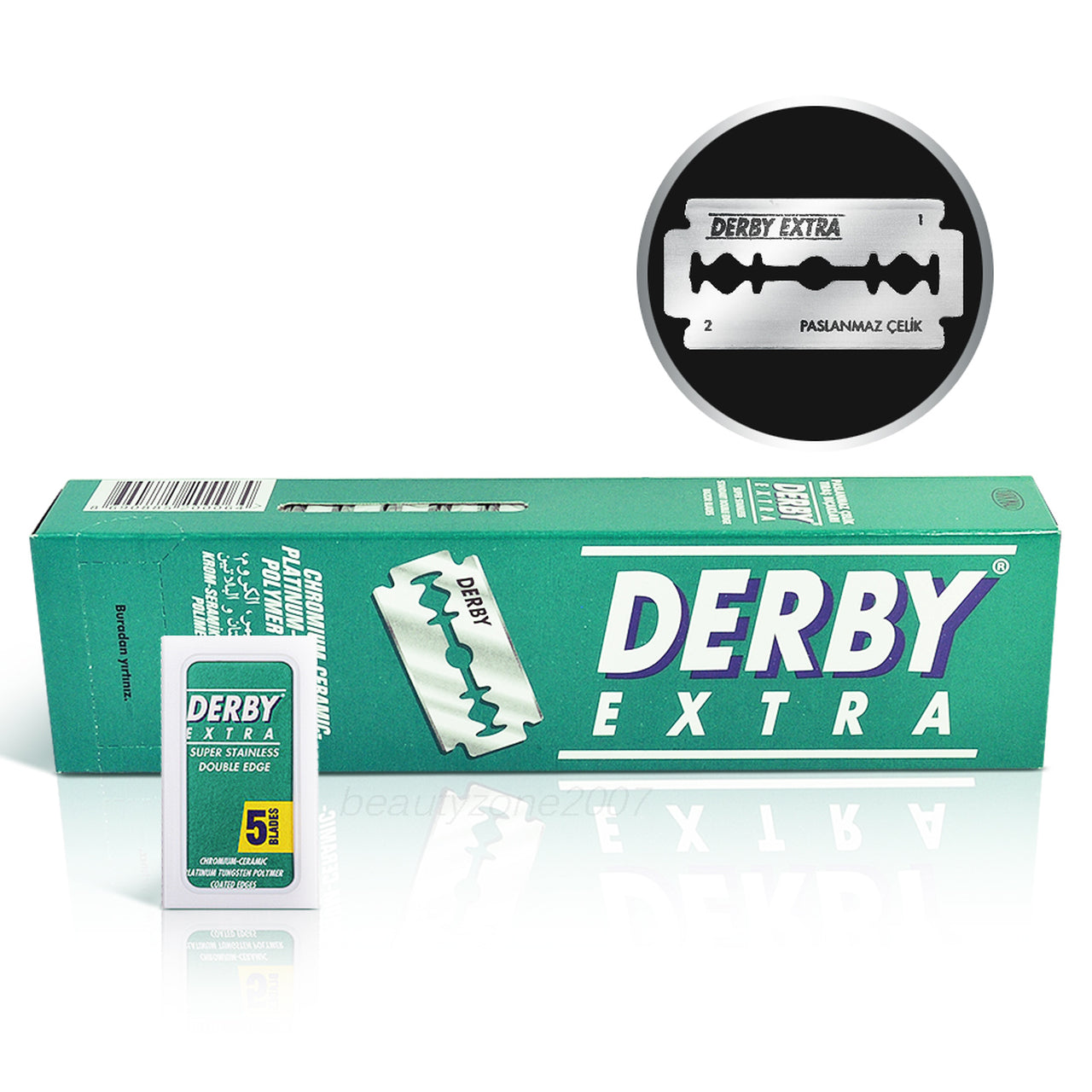 Derby® Extra Double Edge Razor Blades 100 Count - HAB 