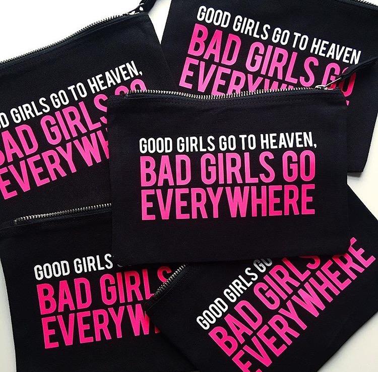 GOOD GIRLS/BAD GIRLS :: Makeup Bag - HAB 