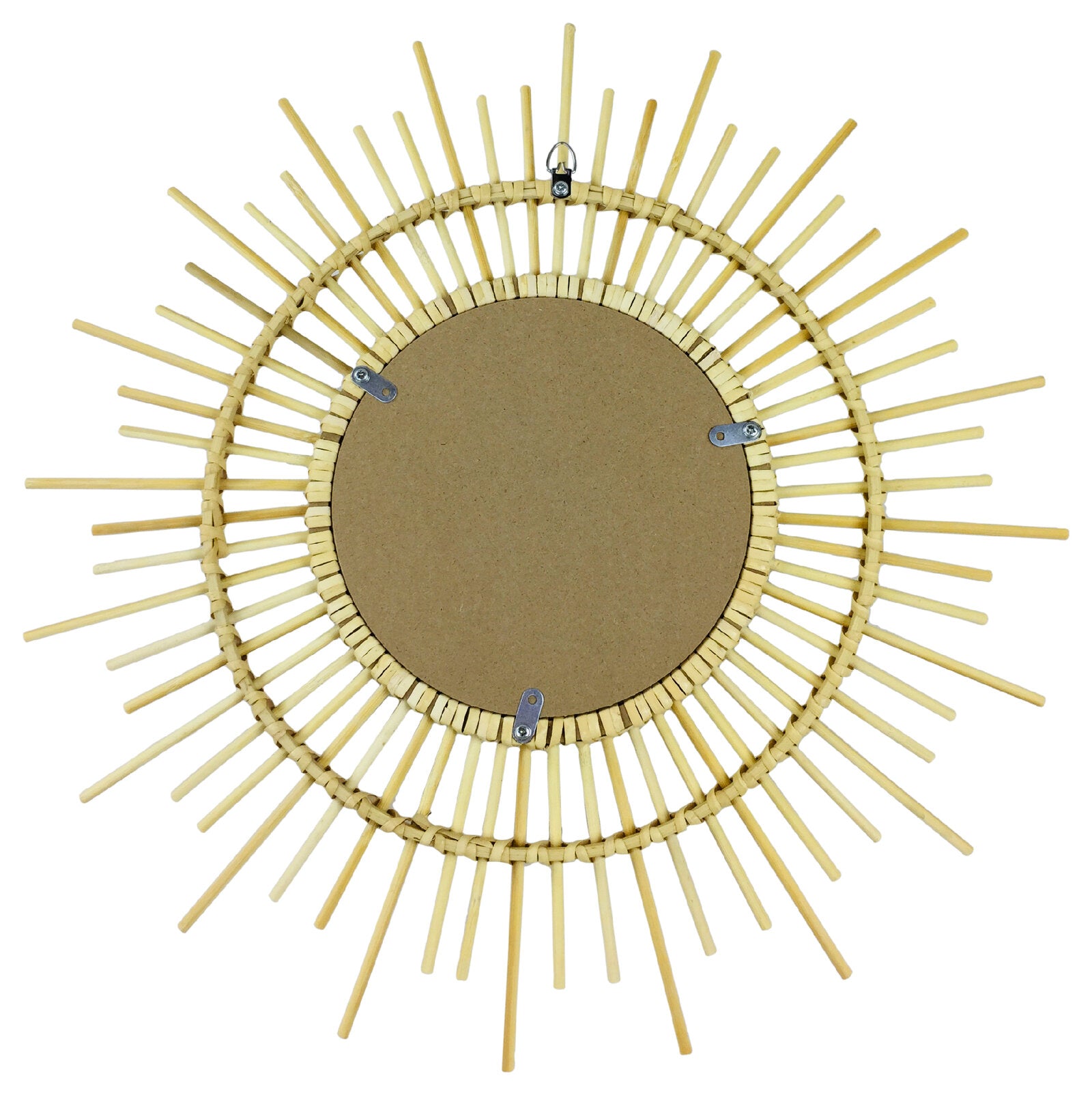 Rattan Mirrors Pointed 51cm - HAB 