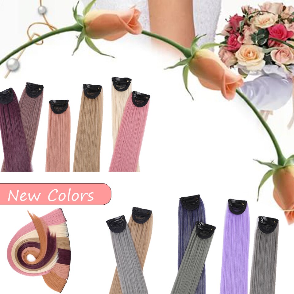 HAIRRO 53 Colored Clip-In One Piece For Ombre Hair Extensions Pure - HAB - Hair And Beauty