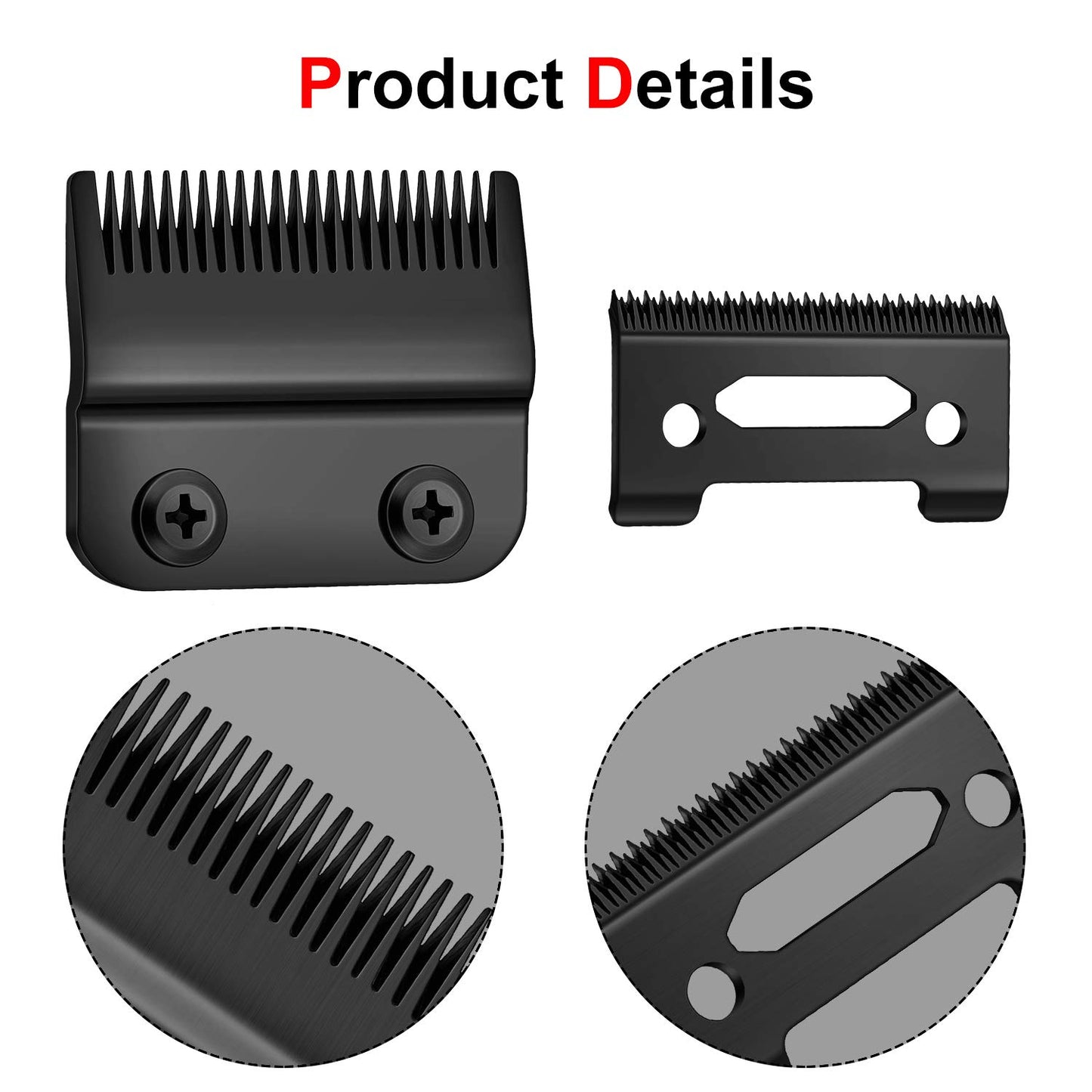 2 Sets Hair Clipper Blade Cutter Head Replacement Blade for WAHL - HAB - Hair And Beauty