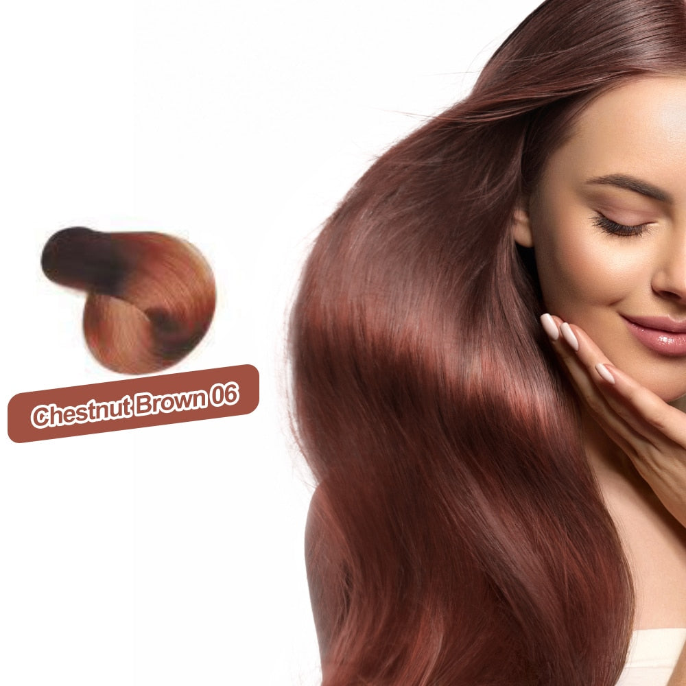 MOKERU Plant Extract Color Shampoo Argan Oil Hair Dye - HAB - Hair And Beauty