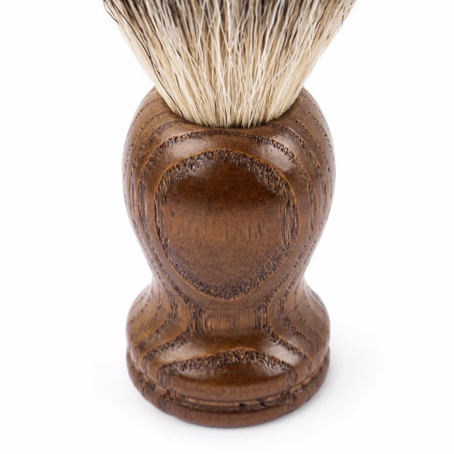 Qshave Man Pure Badger Hair Shaving Brush Old Tree - HAB 