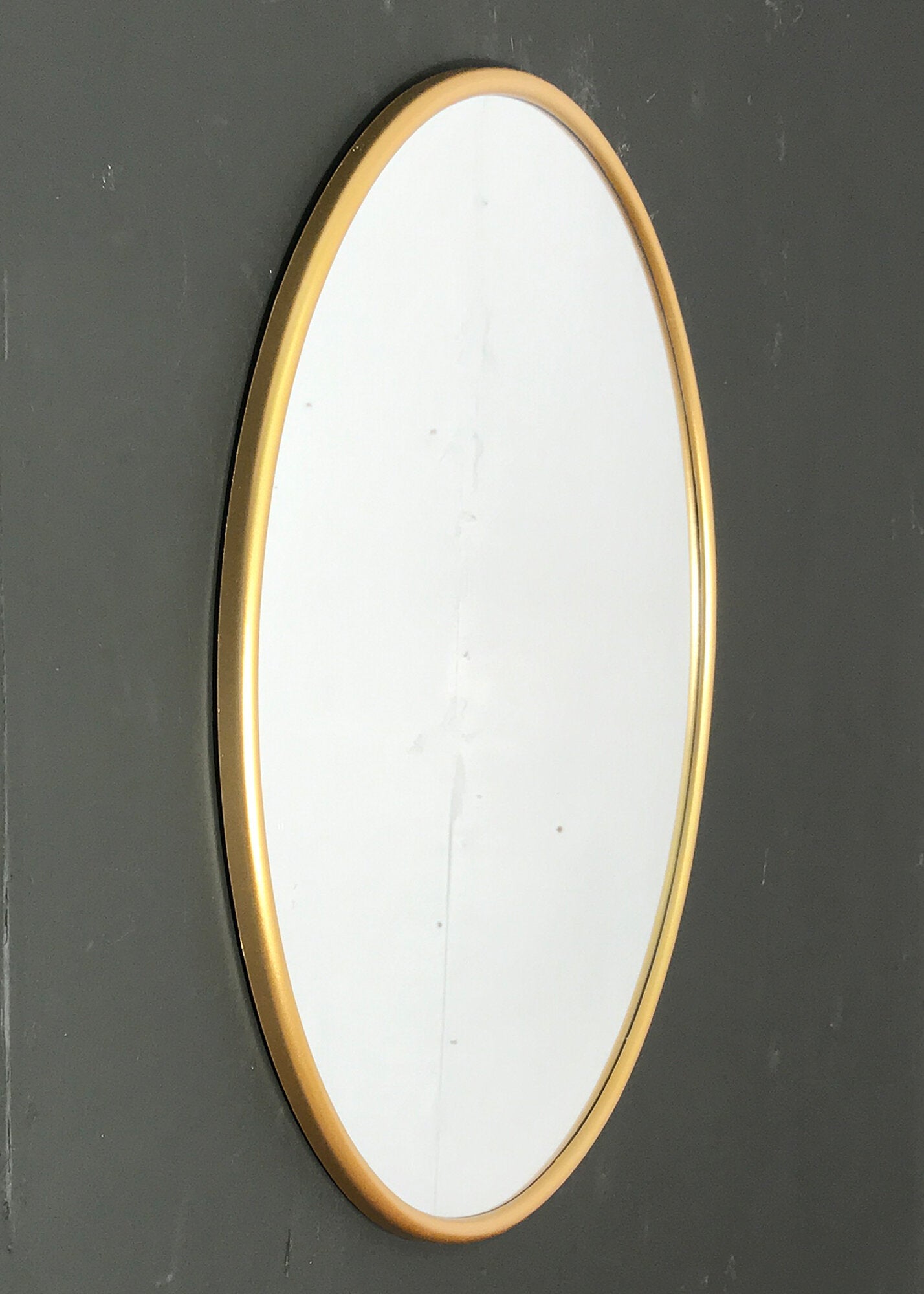 Round Gold Mirror - HAB 