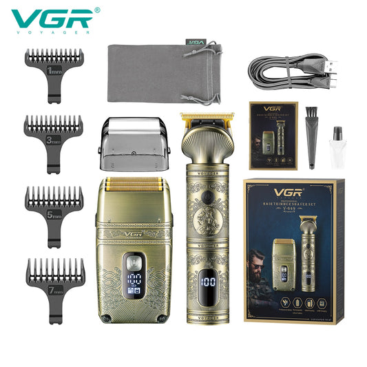 VGR V-649 Professional Hair Trimmer Shaver - HAB - Hair And Beauty