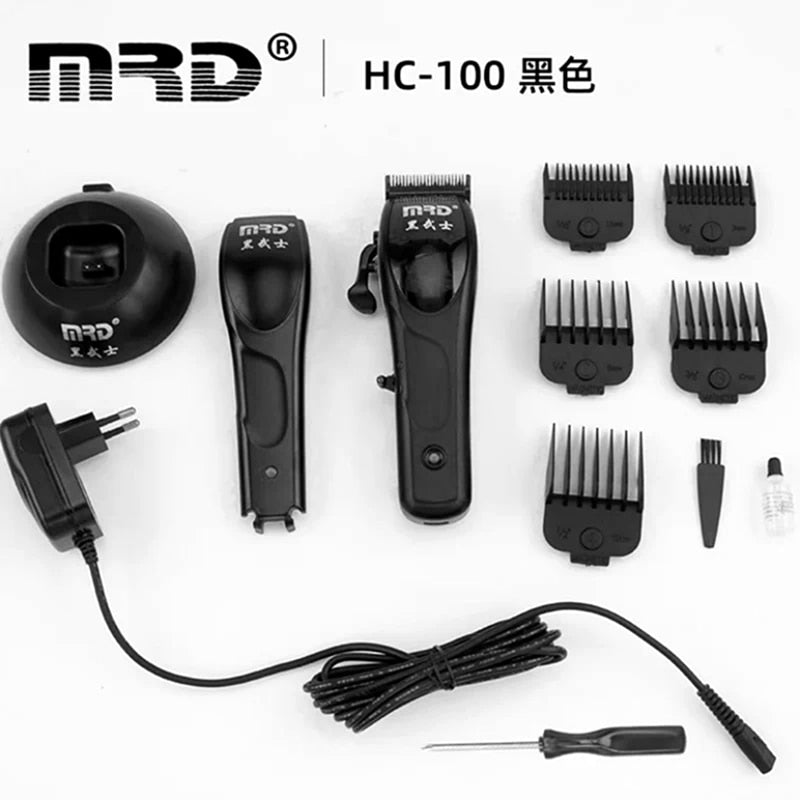 MRD Hair clipper ,Professional men&#39;s hair clipper，Metal cordless Barber，Adjustable Barber，Multifunctional Barber，10000 rpm - HAB - Hair And Beauty