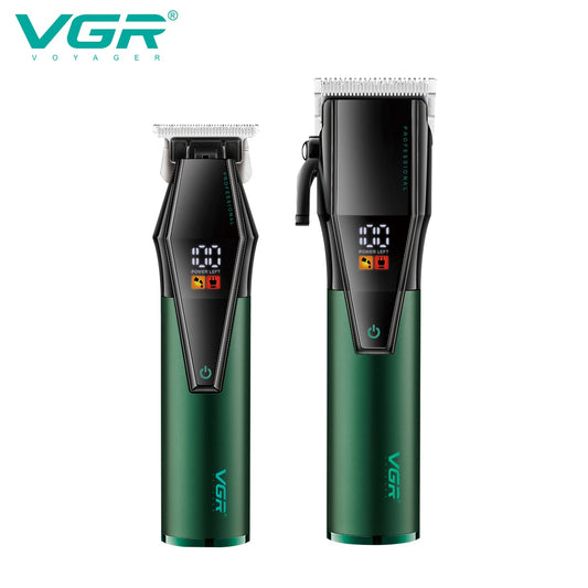 VGR V-677 Hair Trimmer Professional Clipper Set - HAB - Hair And Beauty