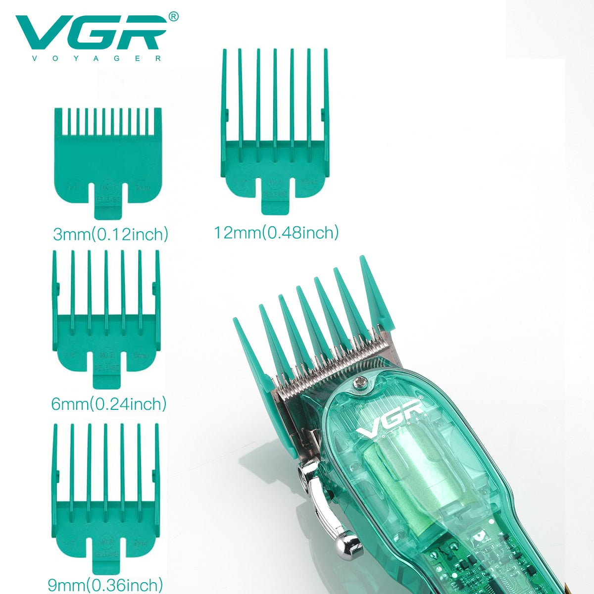 VGR V-660 Professional Hair Trimmer For Barber Clipper - HAB - Hair And Beauty