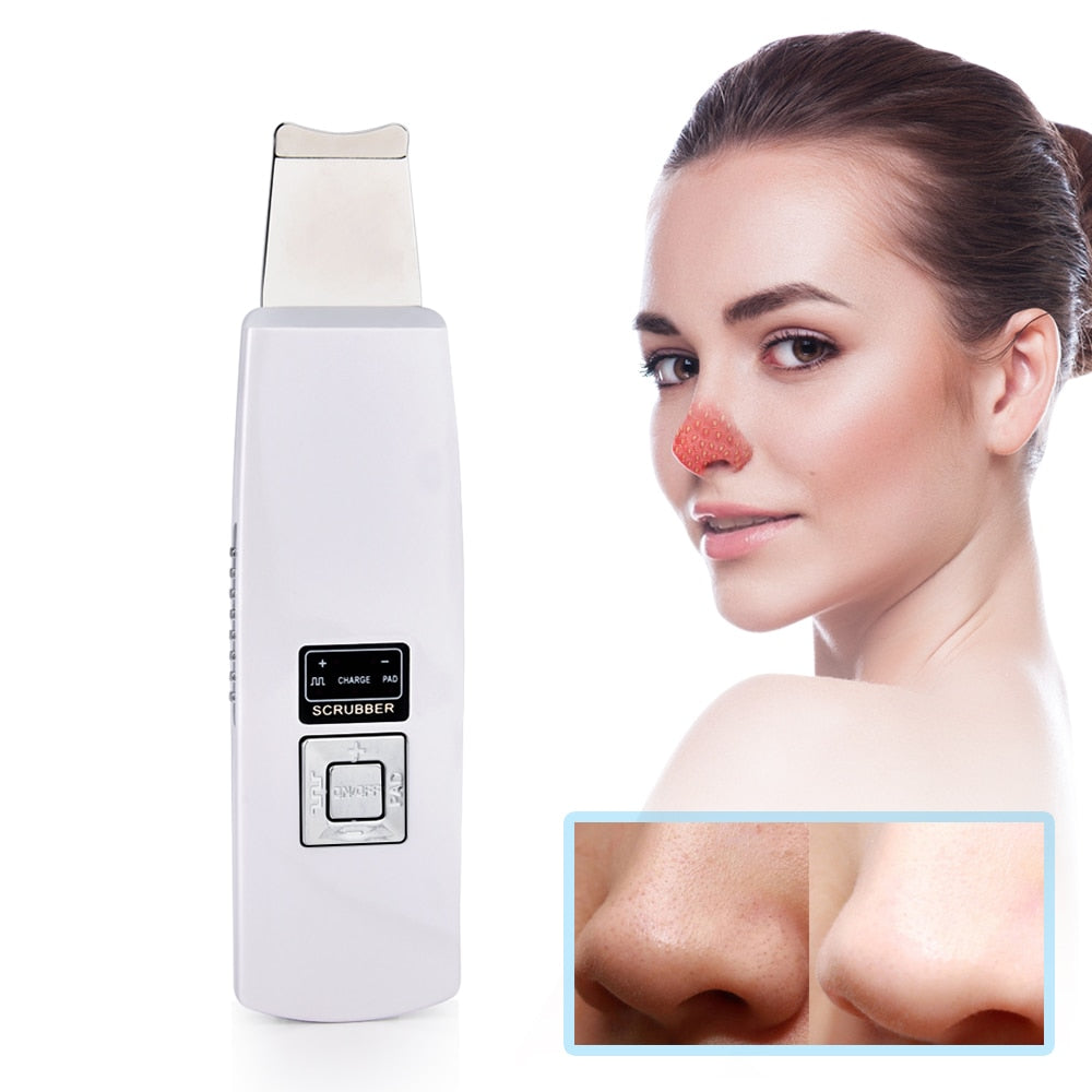 Ultrasonic Facial Skin Cleaner Exfoliating Pore - HAB 