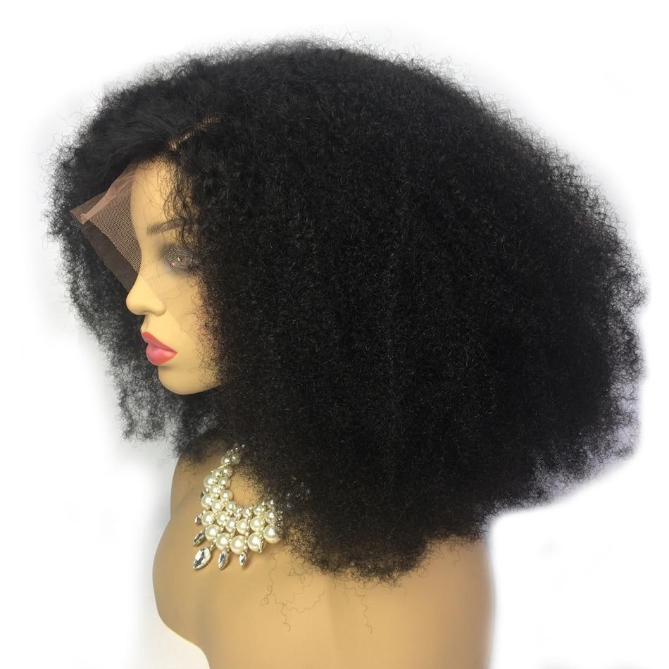 BeuMax Hairs Brazilian 13x4 Lace Front Human Hair Wigs - Afro Kinky - HAB 
