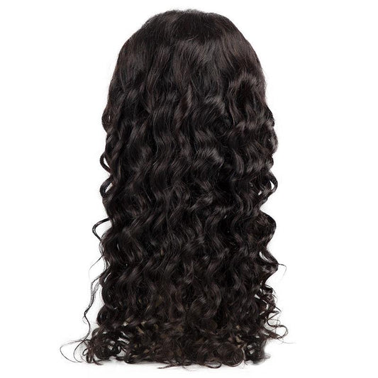 13x4 Curly Lace Front Human Hair Wigs - HAB 