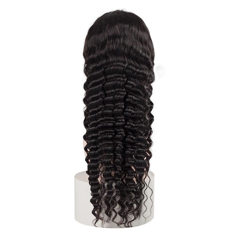 13x4 Loose Deep Wave Lace Front Human Hair Wigs - HAB 