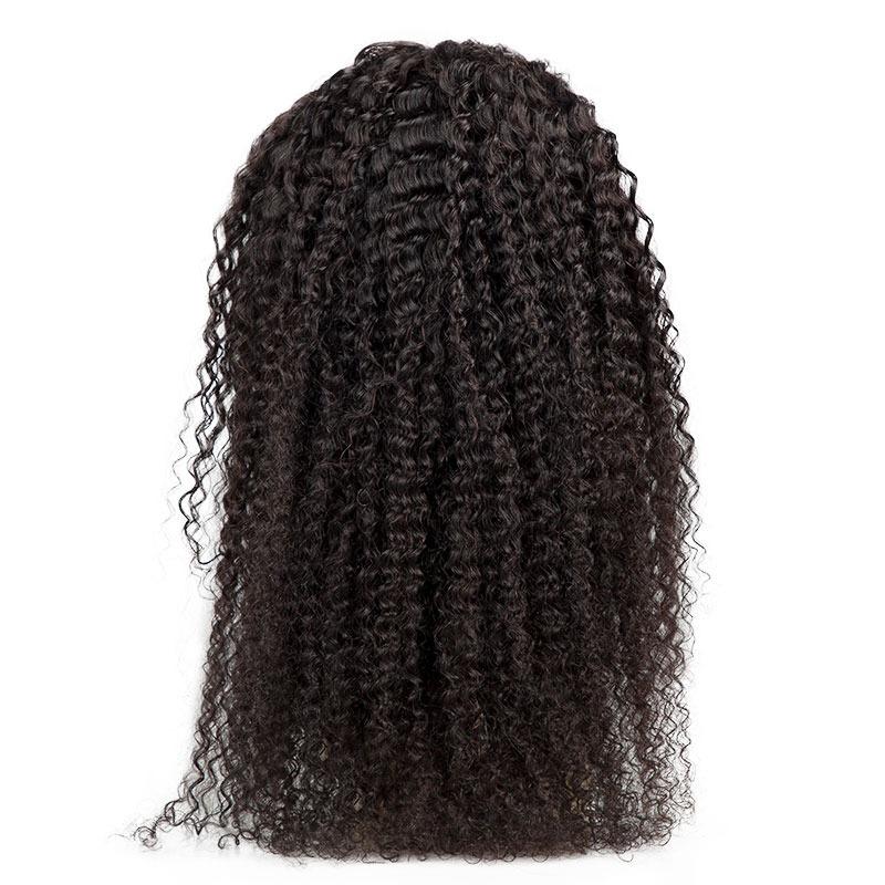 13x4 Kinky Curly Lace Front Human Hair Wigs - HAB 