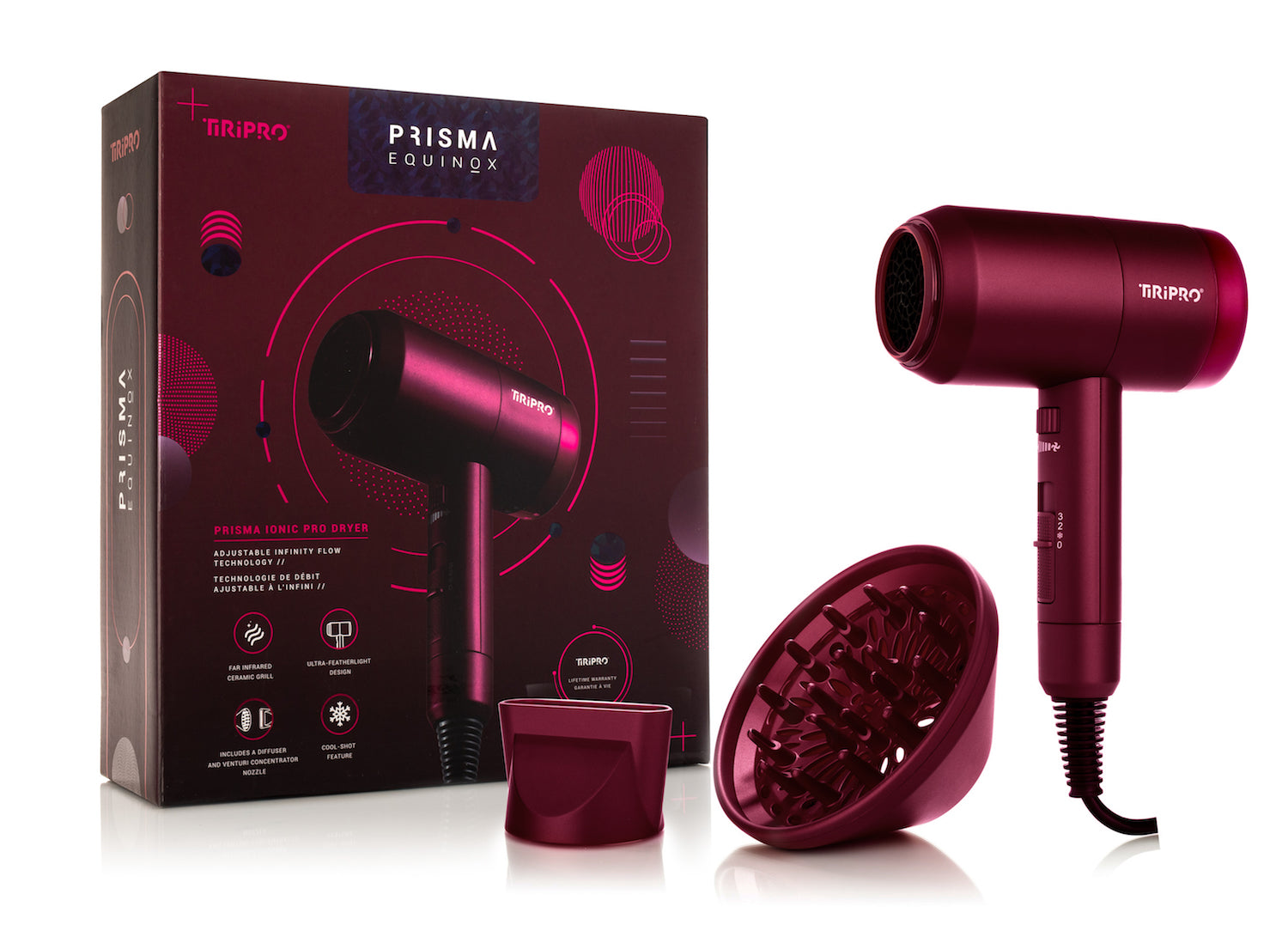 TiriPro Prisma Pro Dryer with Adjustable Airflow Technology - HAB 