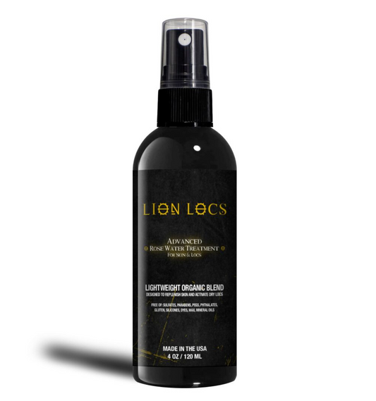 Lion Locs - Advanced Rose Water Spray For Skin & Hair - HAB 