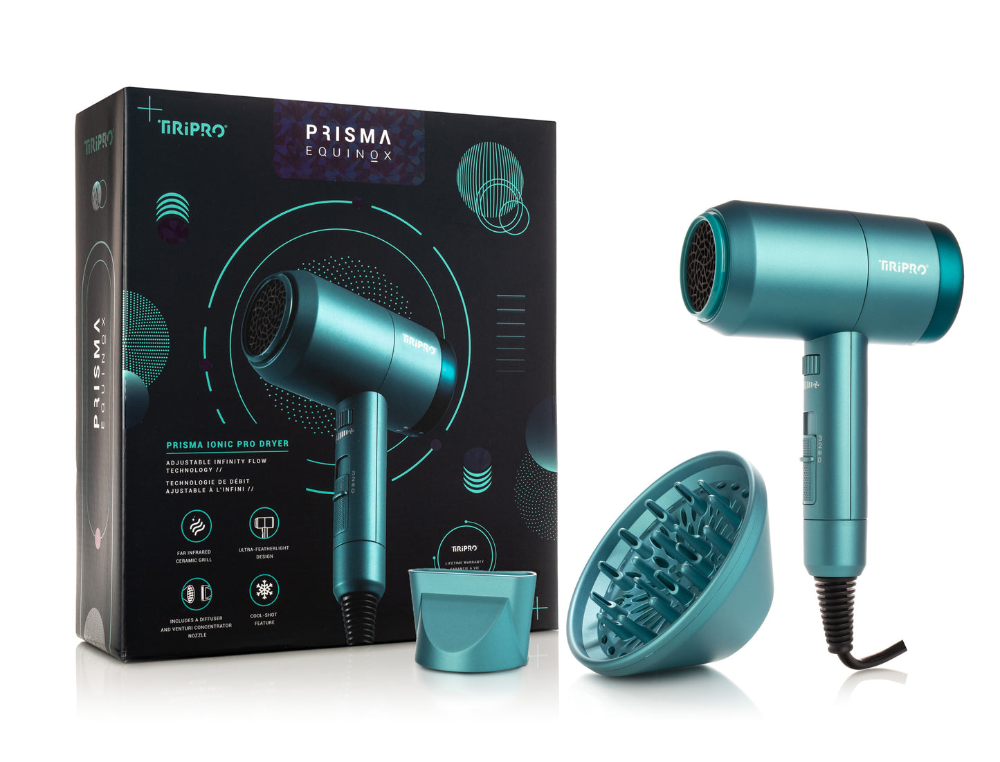 TiriPro Prisma Pro Dryer with Adjustable Airflow Technology - HAB 