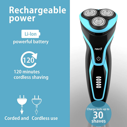 MAX-T IPX7 Electric Shaver - HAB 