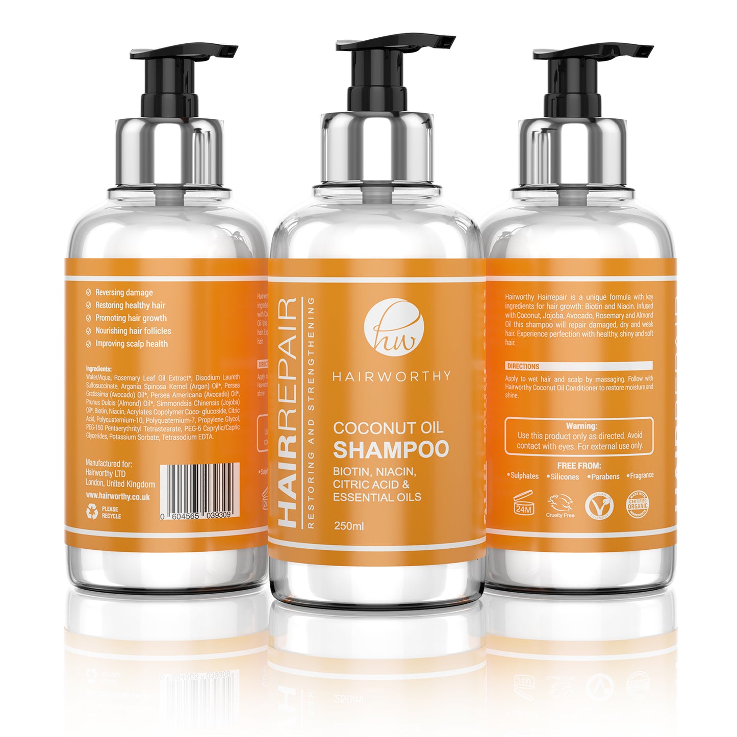 Hairworthy Hairrepair Shampoo - HAB 