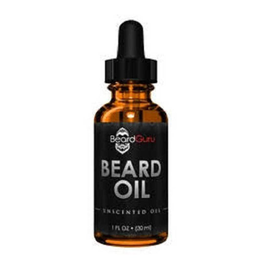BeardGuru Premium Beard Oil:  Unscented - HAB 