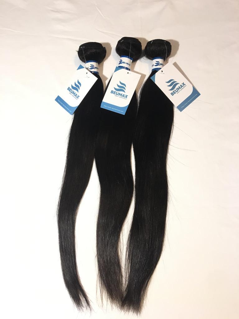 BeuMax Hairs 9A Grade Brazilian Human Hair Extension Straight Hair - HAB 