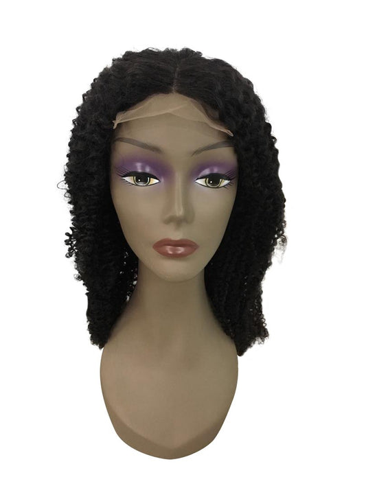 4x4 Kinky Curly 5x5 Lace Closure wig 6x6 Human Hair Wigs - HAB 