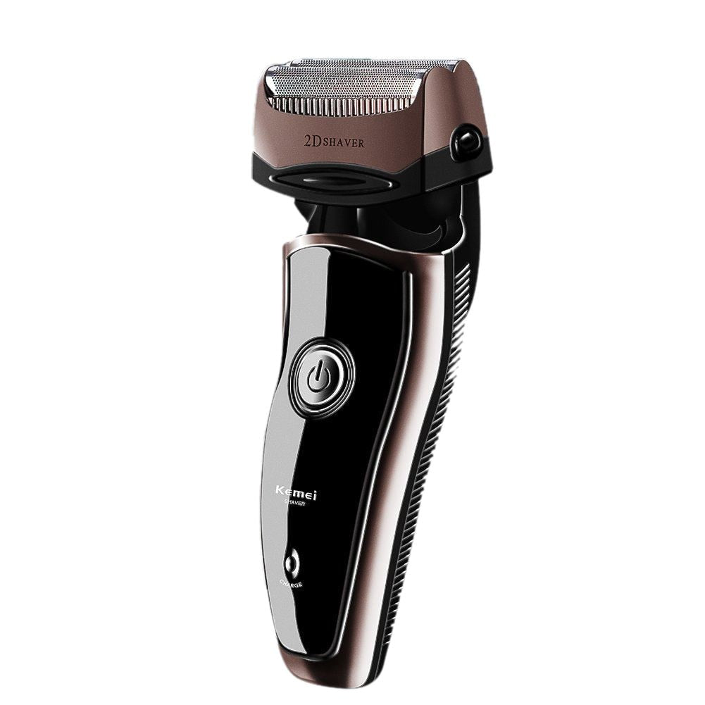 Top Sale Kemei km-8009 Men's Electric Foil Shaver with 2 Spare Shaving Heads Rechargeable and Cordless Razor - HAB 