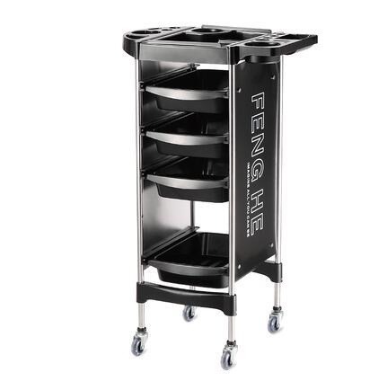 New hairdressing cart hair salon tool cart multi-function hairdressing bar car barber shop hot dyeing cart - HAB 