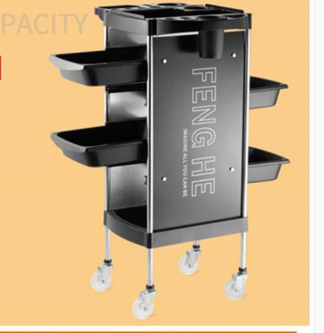 New hairdressing cart hair salon tool cart multi-function hairdressing bar car barber shop hot dyeing cart - HAB 