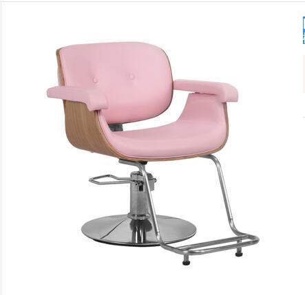 Net red barber shop chair hair salon dedicated rotating haircut chair lift high-end European-style simple modern hairdressing - HAB 