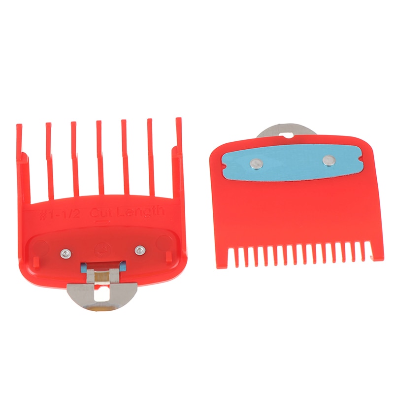 2pcs Hair Clipper Limit Comb Guide Barber Replacement Hair Style Tools 1.5mm+4.5mm Attachment Comb Set For Professional Clipper - HAB 
